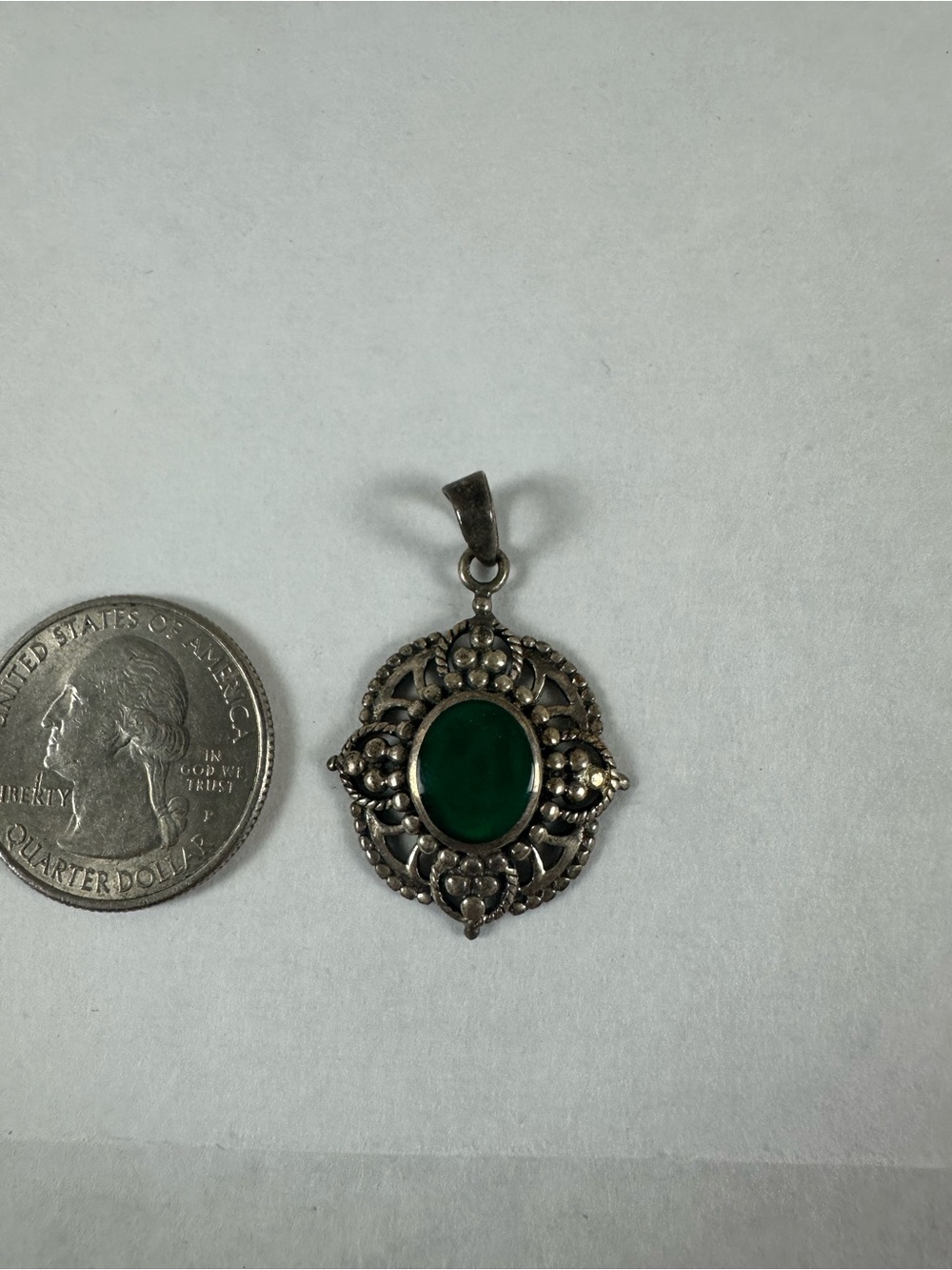 VTG 925 Sterling Silver Pendant
